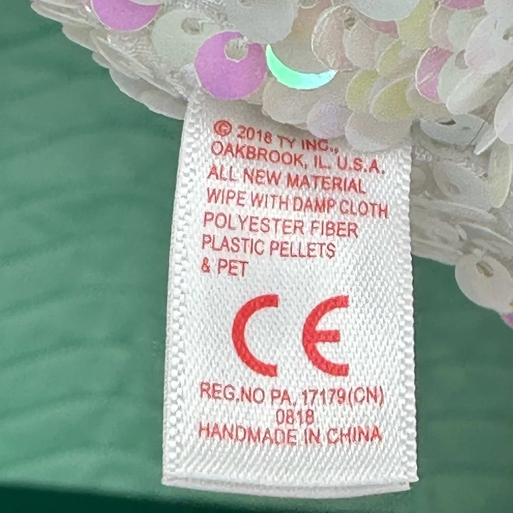 Ty Flippables Beanie Boos DIAMOND the Unicorn Color Changing Sequin Toy - Picture 6 of 7